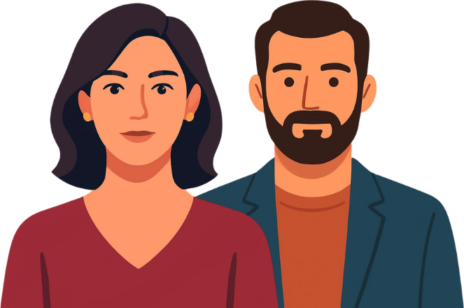 Imagen de un Varón y una Mujer